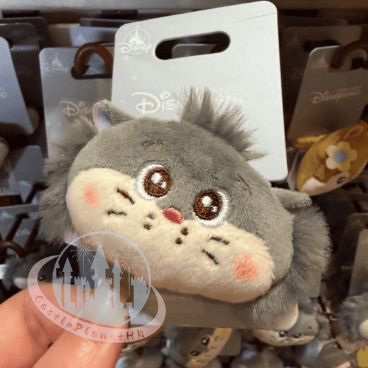 "Pre-Order" HKDL - Lucifer Head Plush Hair Scrunchie Accessories, Cute Style 2026