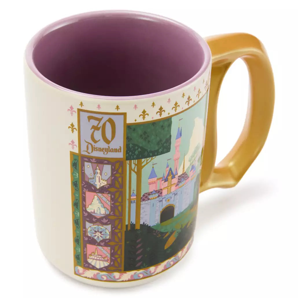 "Pre-Order" HKDL - Sleeping Beauty Castle Mug, Disneyland 70th Anniversary
