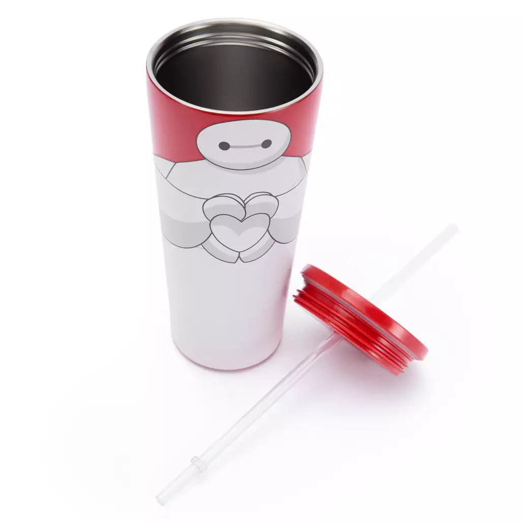 “Pre-order” HKDL - Baymax Straw Tumbler, Big Hero 6