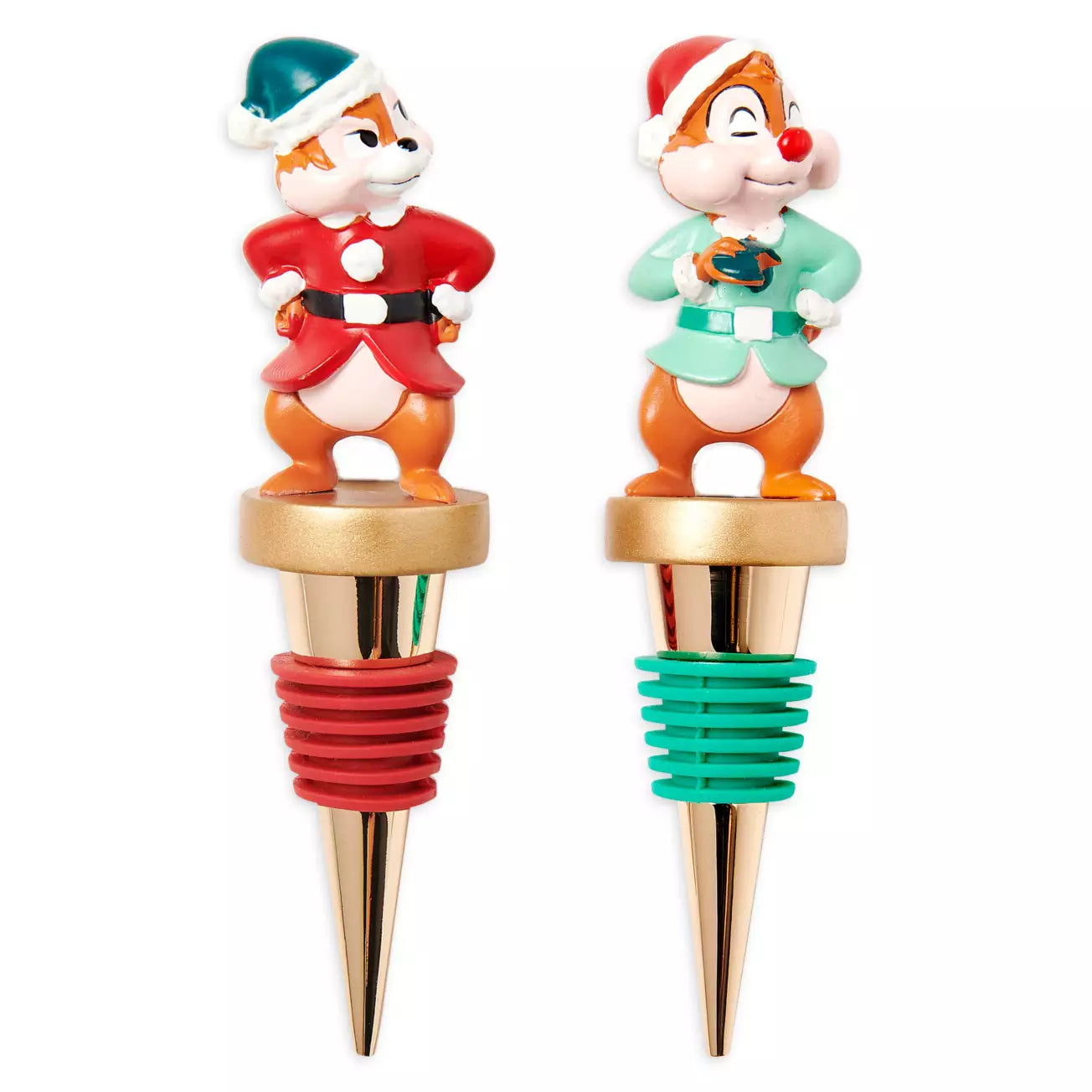 “Pre-order” HKDL - Chip 'n Dale Holiday Bottle Stopper Set