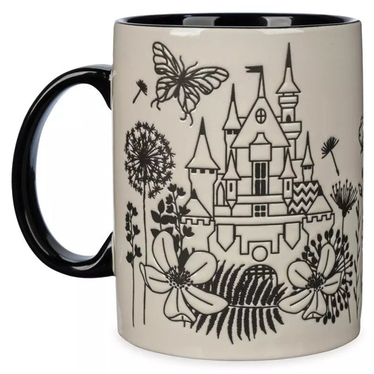 HKDL - Fantasyland Castle Floral Mug【Ready Stock】