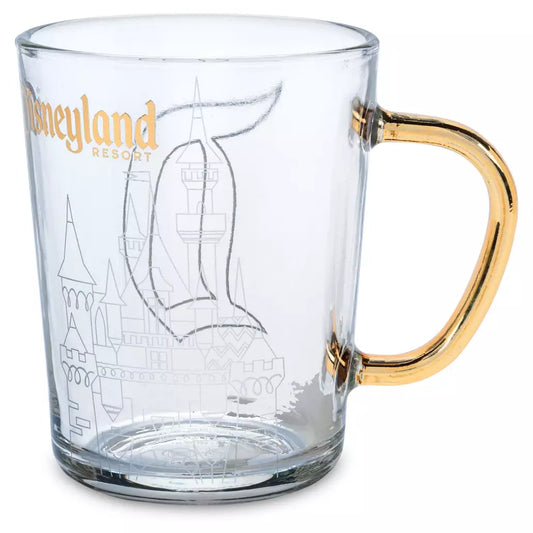 “Pre-order” HKDL - Sleeping Beauty Castle Glass Mug, Disneyland