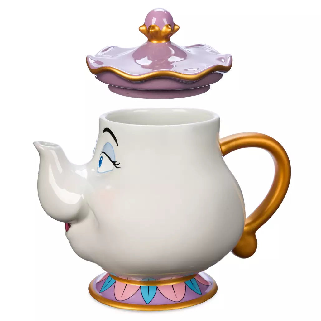 “Pre-order” HKDL - Mrs. Potts Sculpted Mug, Beauty and the Beast