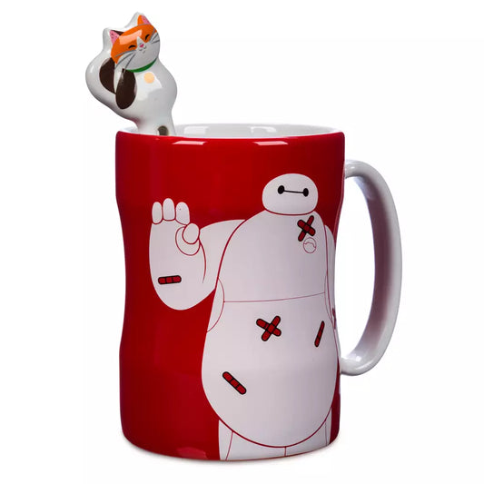 “Pre-order” HKDL - Baymax and Mochi Mug with Spoon Set, Big Hero 6