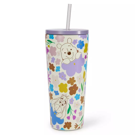 “Pre-order” HKDL - Winnie the Pooh and Pals Stainless Steel Tumbler with Straw