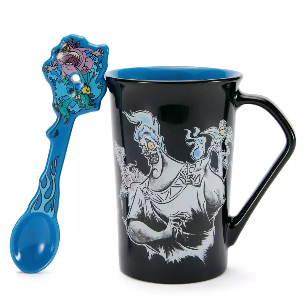 "Pre-Order" HKDL - Hades, Pain, and Panic Mug with Spoon Set, Hercules