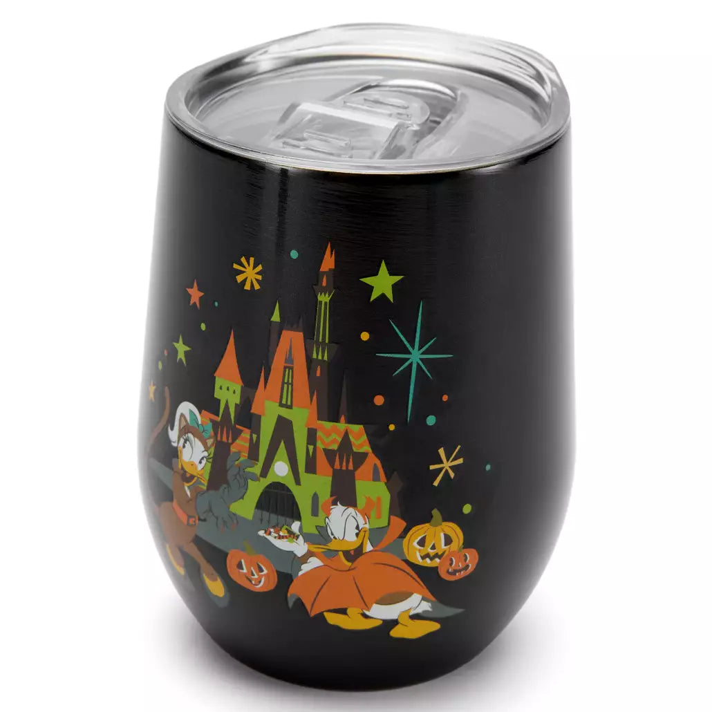 "Pre-Order" HKDL - Donald and Daisy Duck Halloween Tumbler