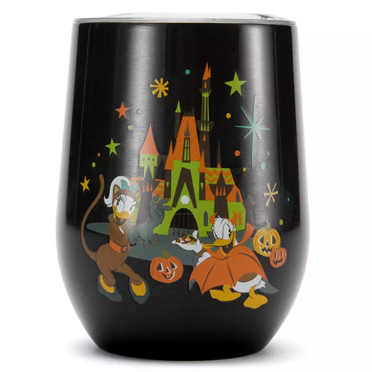 "Pre-Order" HKDL - Donald and Daisy Duck Halloween Tumbler