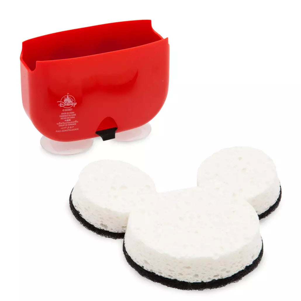 "Pre-Order" HKDL - Mickey Mouse Kitchen Sponge and Holder (Mickey Mousewares Collection)
