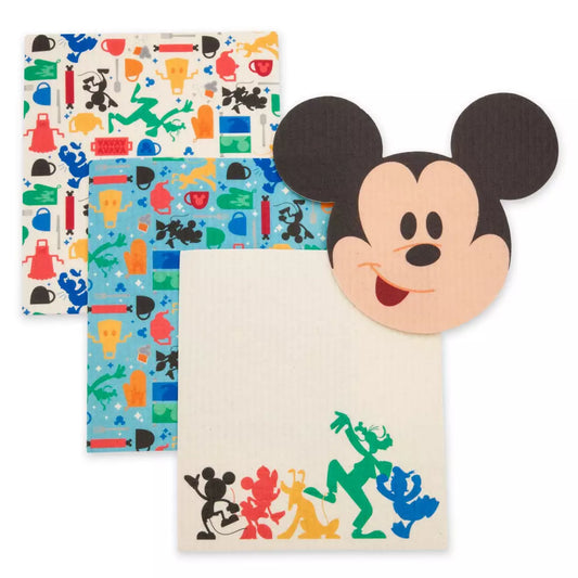"Pre-Order" HKDL - Mickey Mouse and Friends Cleaning Cloths Set (Mickey Mousewares Collection)