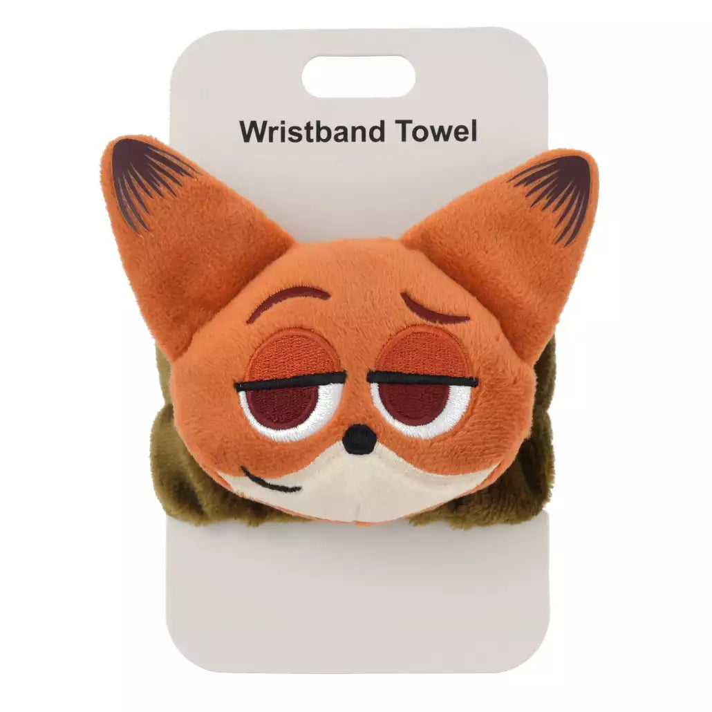“Pre-order” HKDL - Nick Wilde Plush Wristband Towel, Zootopia