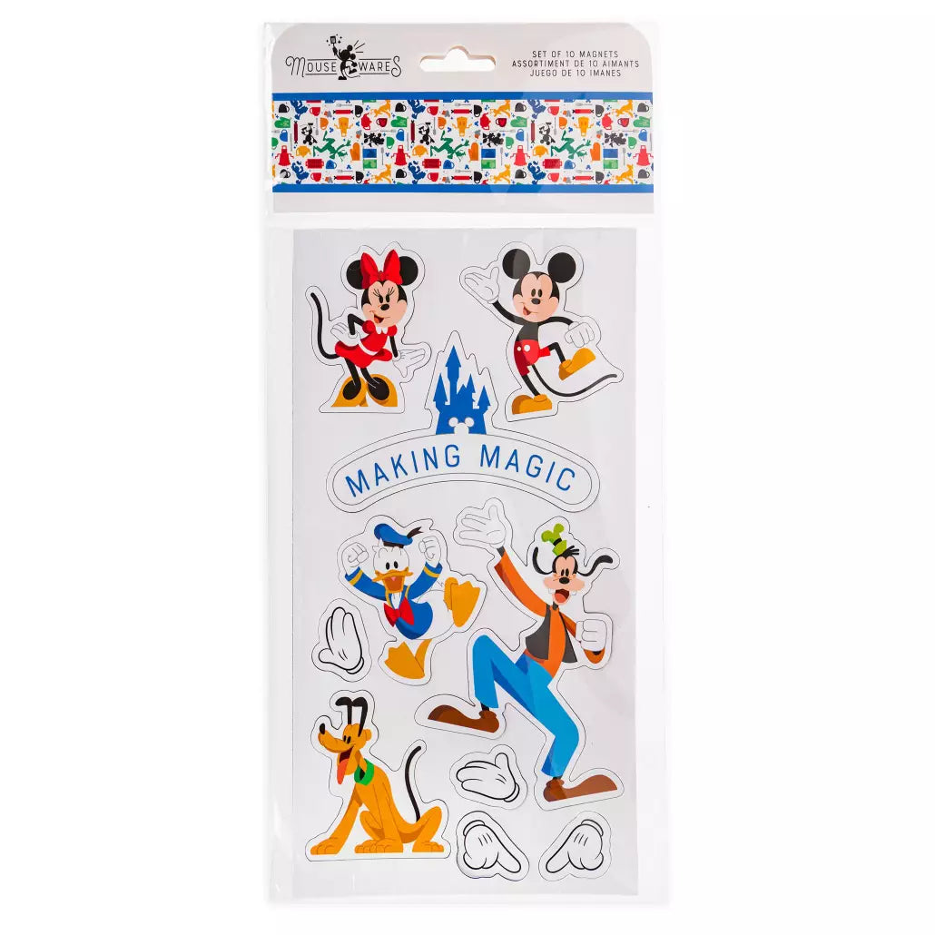 "Pre-Order" HKDL - Mickey Mouse and Friends Magnet Set (Mickey Mousewares Collection)