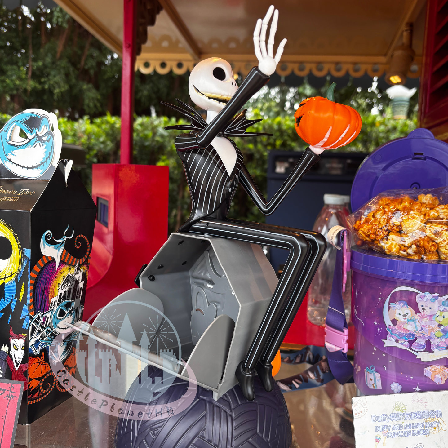 "Pre-Order" HKDL - Jack Skellington Popcorn Bucket, The Nightmare Before Christmas