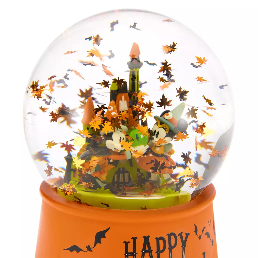 "Pre-Order" HKDL - Mickey Mouse and Minnie Mouse Halloween Mini Snow Globe