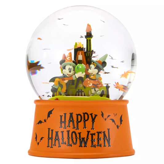 "Pre-Order" HKDL - Mickey Mouse and Minnie Mouse Halloween Mini Snow Globe