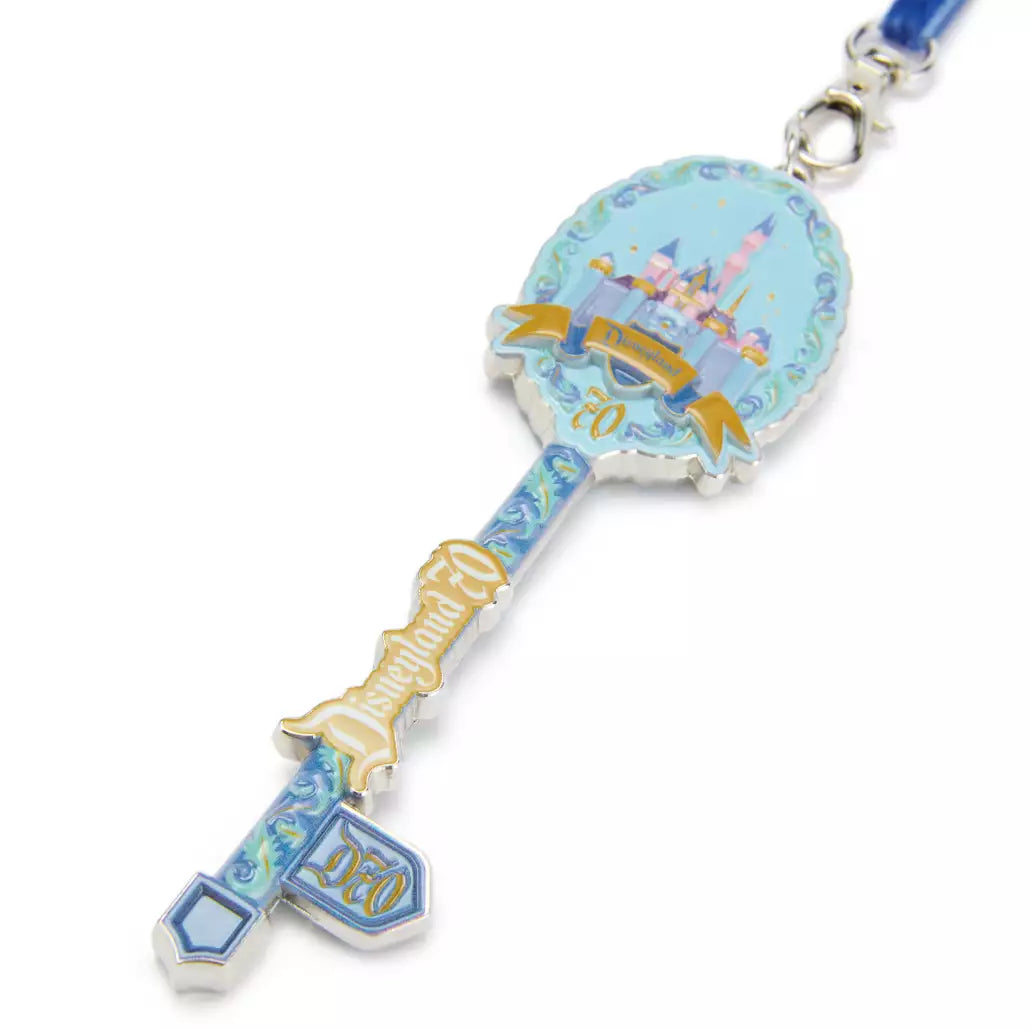 “Pre-order” HKDL - Sleeping Beauty Castle Key Ornament, Disneyland 70th Anniversary