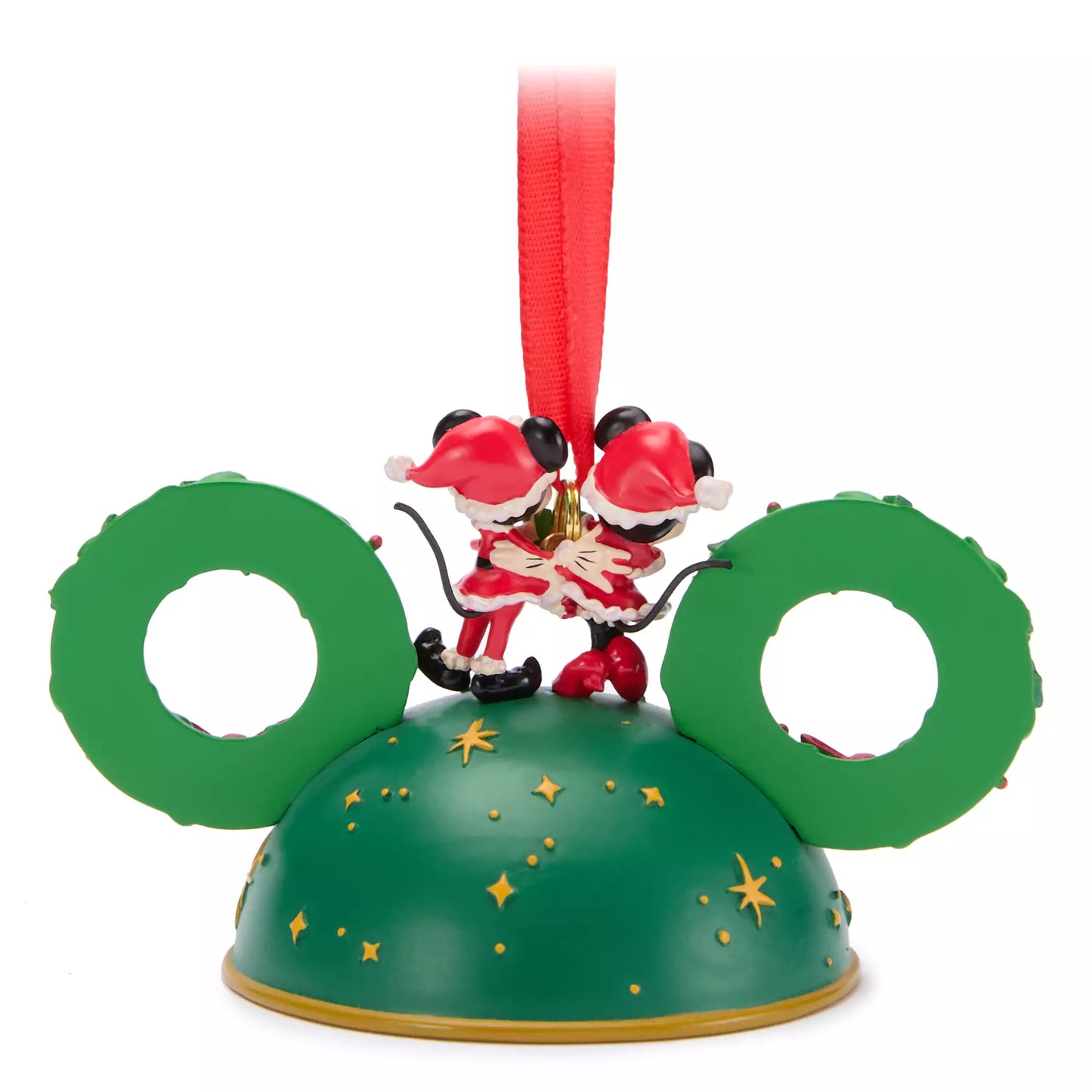 "Pre-Order" HKDL - Mickey and Minnie Mouse Festive Ears Hat Ornament
