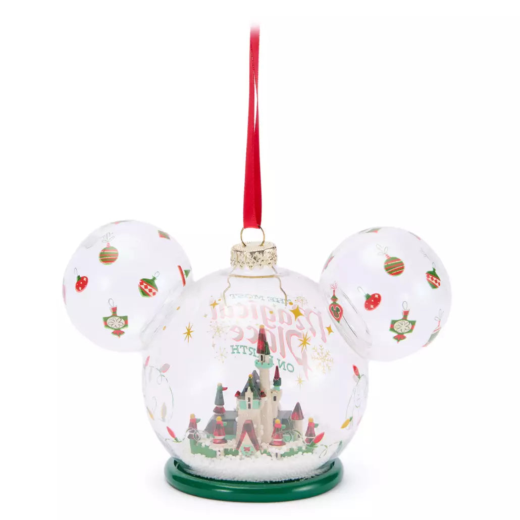 “Pre-order” HKDL - Mickey Mouse Icon ''The Most Magical Place on Earth'' Ornament