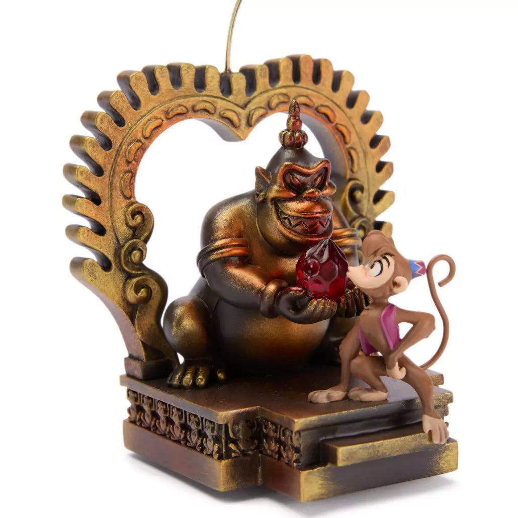 “Pre-order” HKDL - Abu Light-Up and Sound Living Magic Sketchbook Ornament, Aladdin