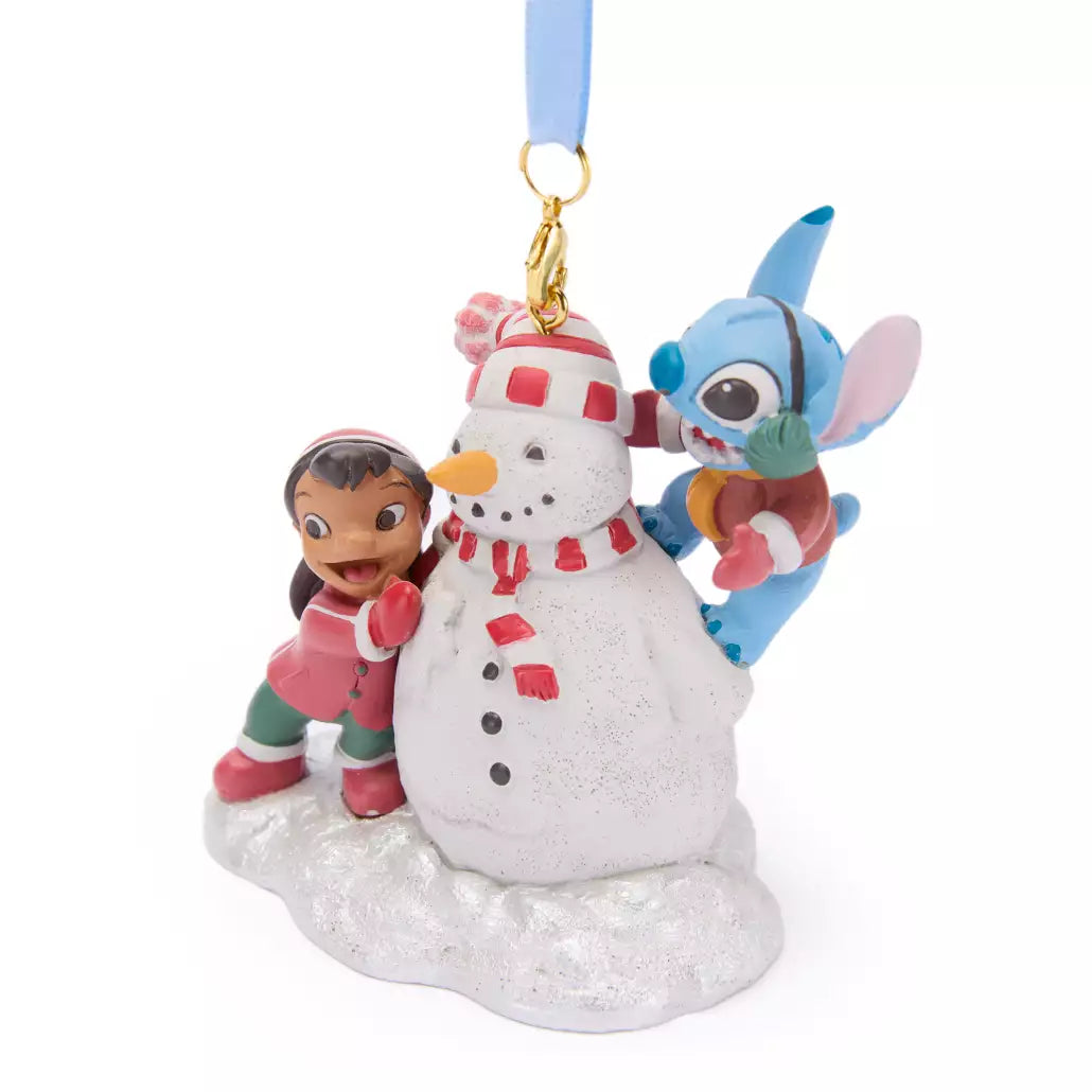 “Pre-order” HKDL - Lilo and Stitch Winter Sketchbook Ornament, Lilo & Stitch