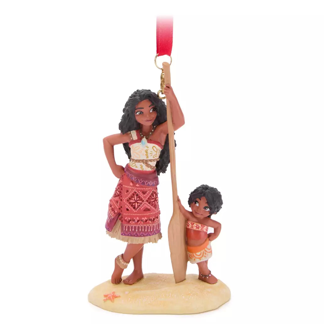 “Pre-order” HKDL - Moana and Simea Sketchbook Ornament, Moana 2