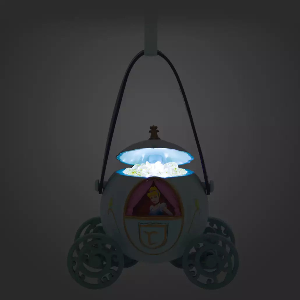 “Pre-order” HKDL - Pumpkin Coach Light-Up Popcorn Bucket Ornament, Cinderella