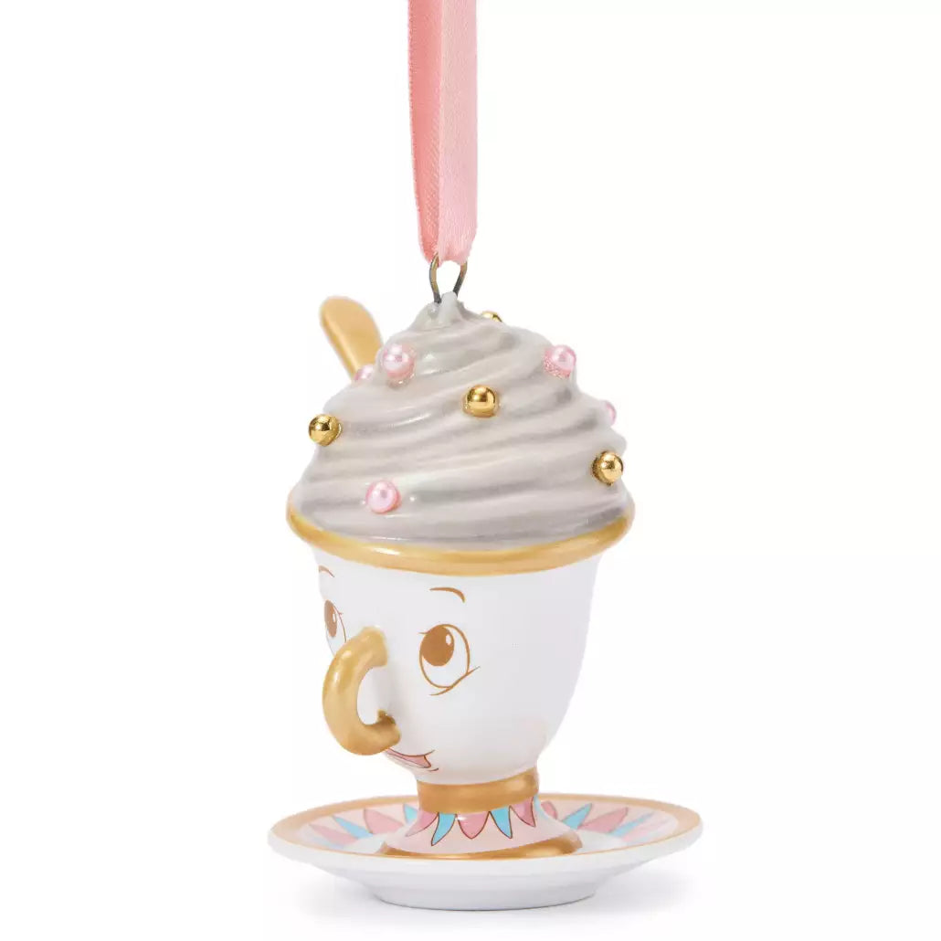 “Pre-order” HKDL - Disney Sugarplum Fairy Tale Chip Ornament, Beauty and the Beast