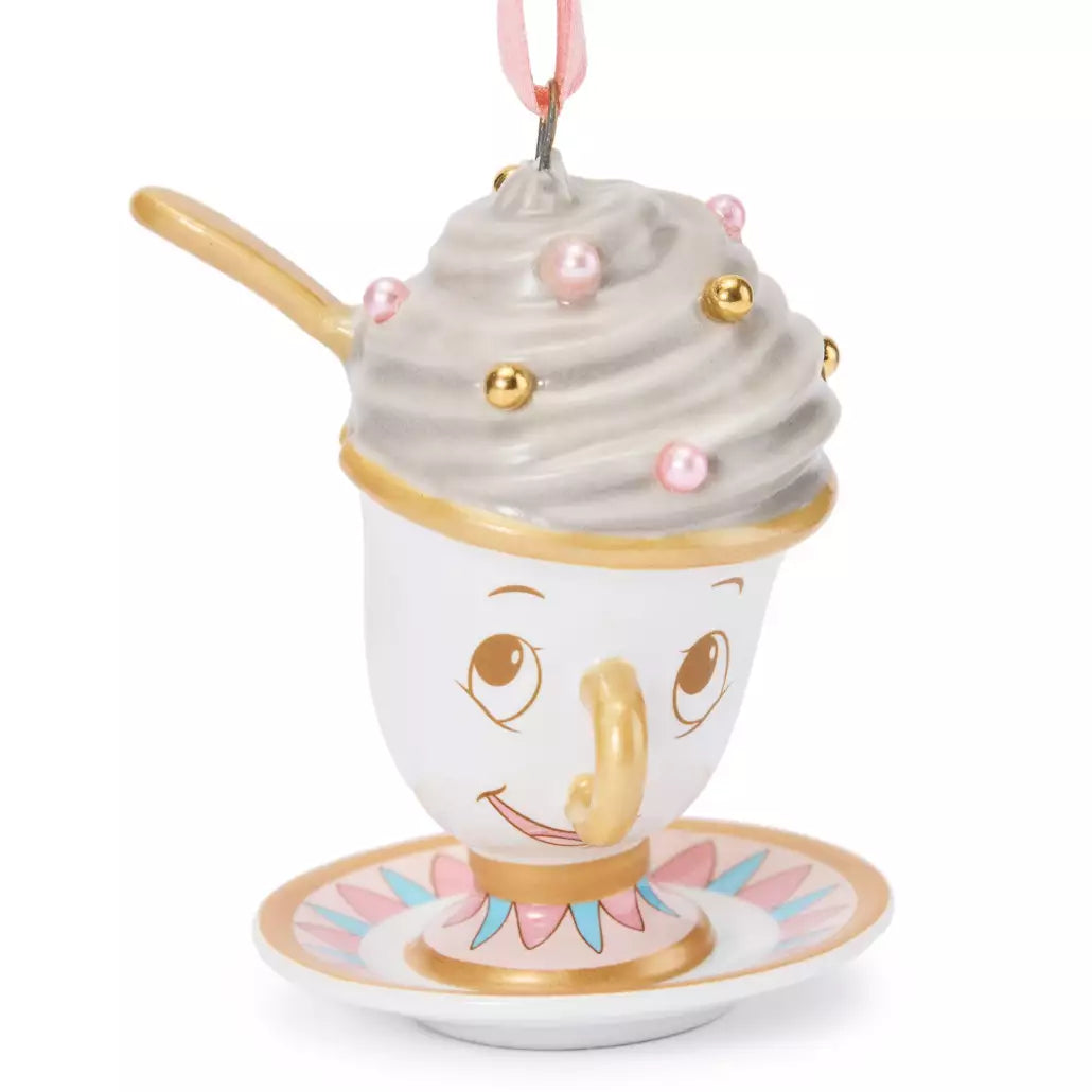 “Pre-order” HKDL - Disney Sugarplum Fairy Tale Chip Ornament, Beauty and the Beast