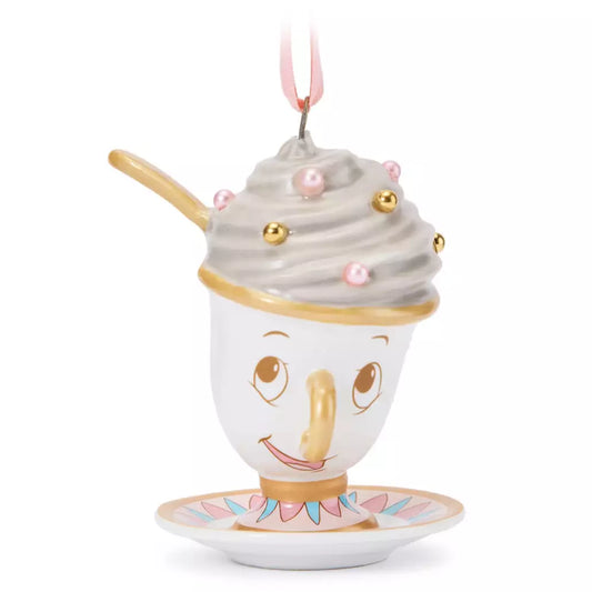 “Pre-order” HKDL - Disney Sugarplum Fairy Tale Chip Ornament, Beauty and the Beast