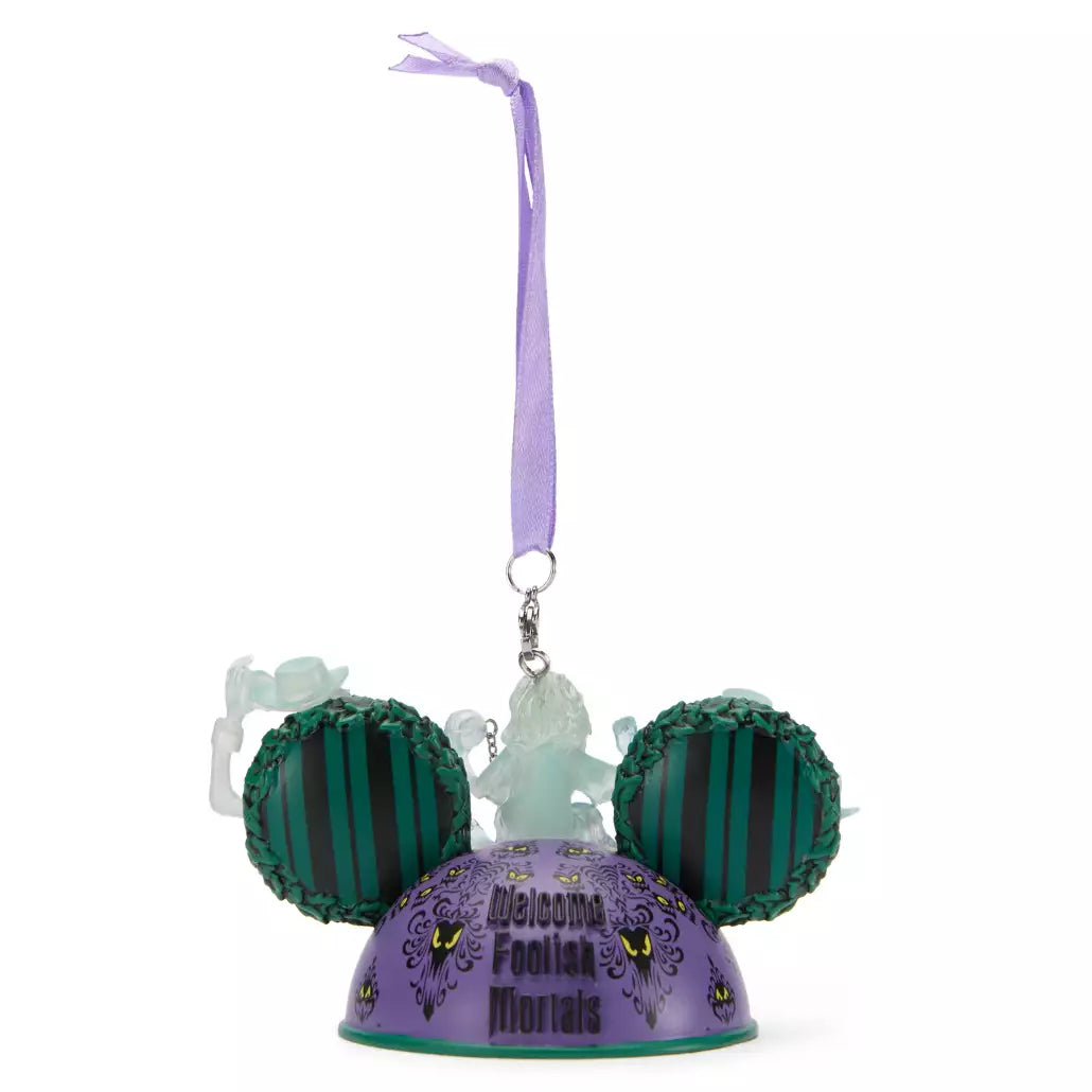 “Pre-order” HKDL - Hitchhiking Ghosts Light-Up Ear Hat Ornament, The Haunted Mansion