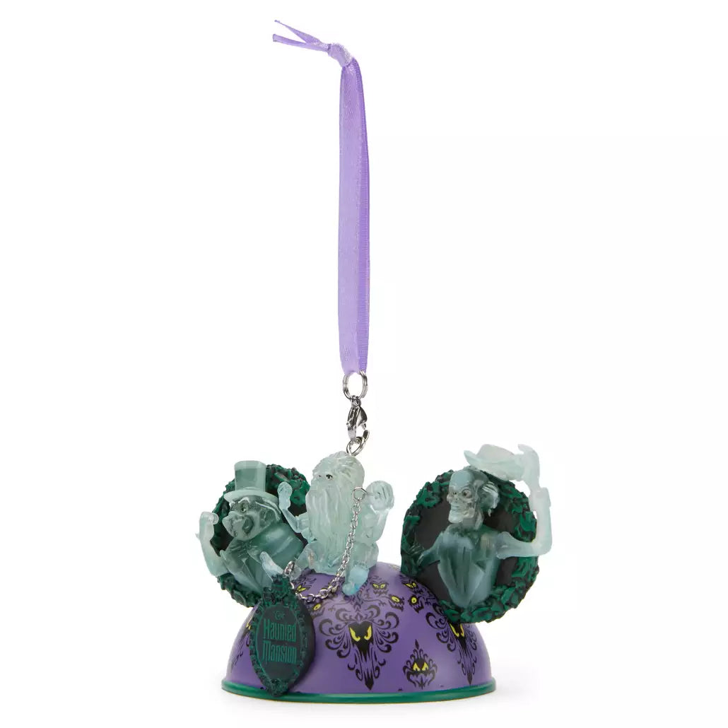 “Pre-order” HKDL - Hitchhiking Ghosts Light-Up Ear Hat Ornament, The Haunted Mansion