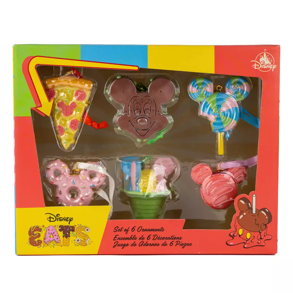 “Pre-order” HKDL - Disney Eats 6-Piece Ornament Set