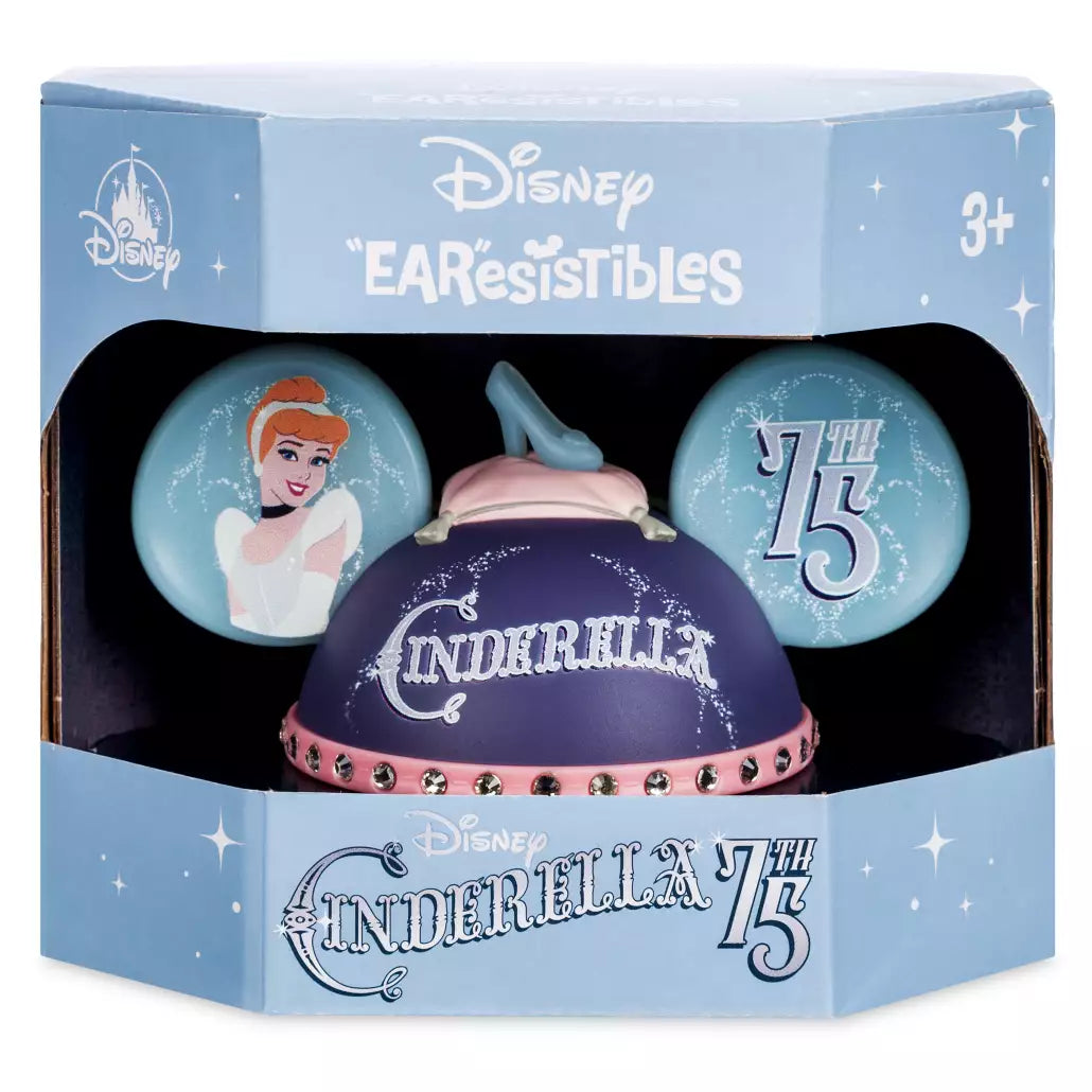 "Pre-Order" HKDL - Cinderella 75th Anniversary Disney ''EAR''esistibles Collectible