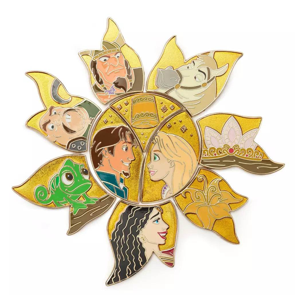 HKDL - Tangled 15th Anniversary Mystery 2-Piece Pin Blind Pack【READY STOCK】