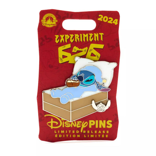 "Pre-Order" HKDL - Stitch Experiment 626 Coffee Pin, 626 Day 2024