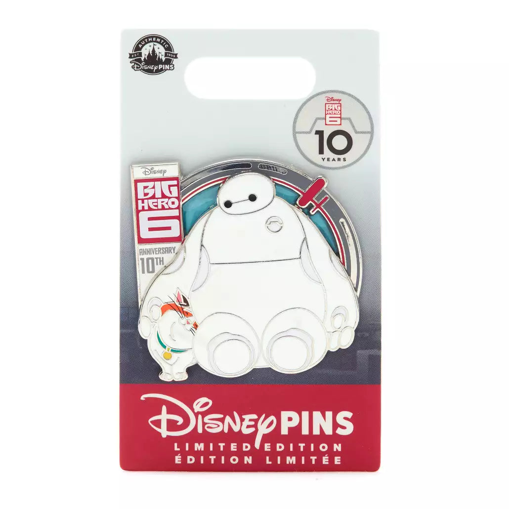 "Pre-Order" HKDL - Baymax and Mochi Pin, Big Hero 6 10th Anniversary