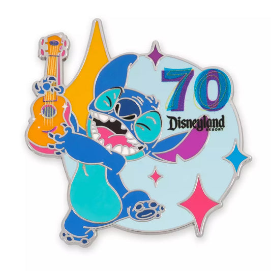 "Pre-Order" HKDL - Stitch Pin, Disneyland 70th Anniversary