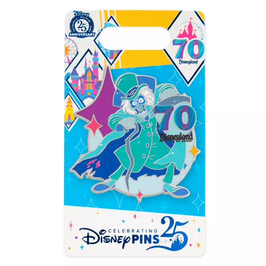 "Pre-Order" HKDL - Hatbox Ghost Pin, Disneyland 70th Anniversary