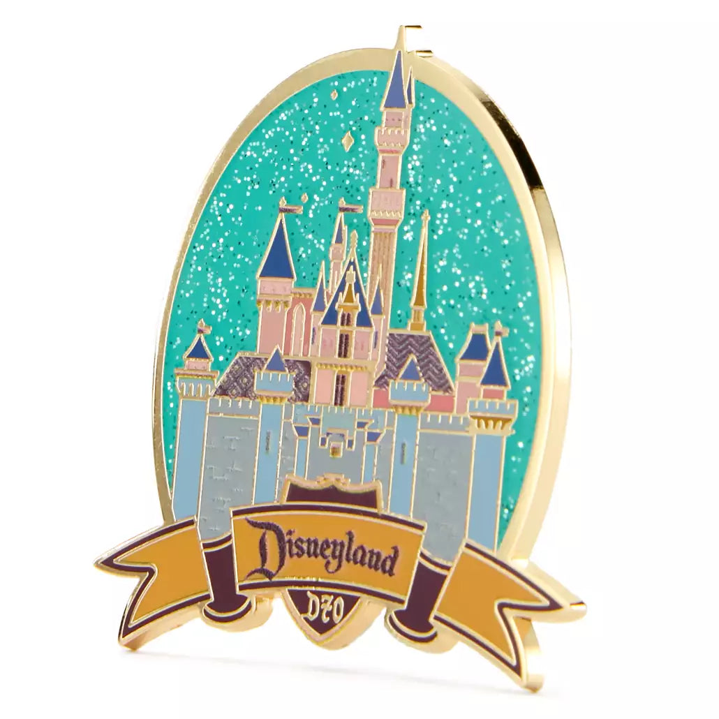 "Pre-Order" HKDL - Disneyland Resort 70th Anniversary Sleeping Beauty Castle Pin