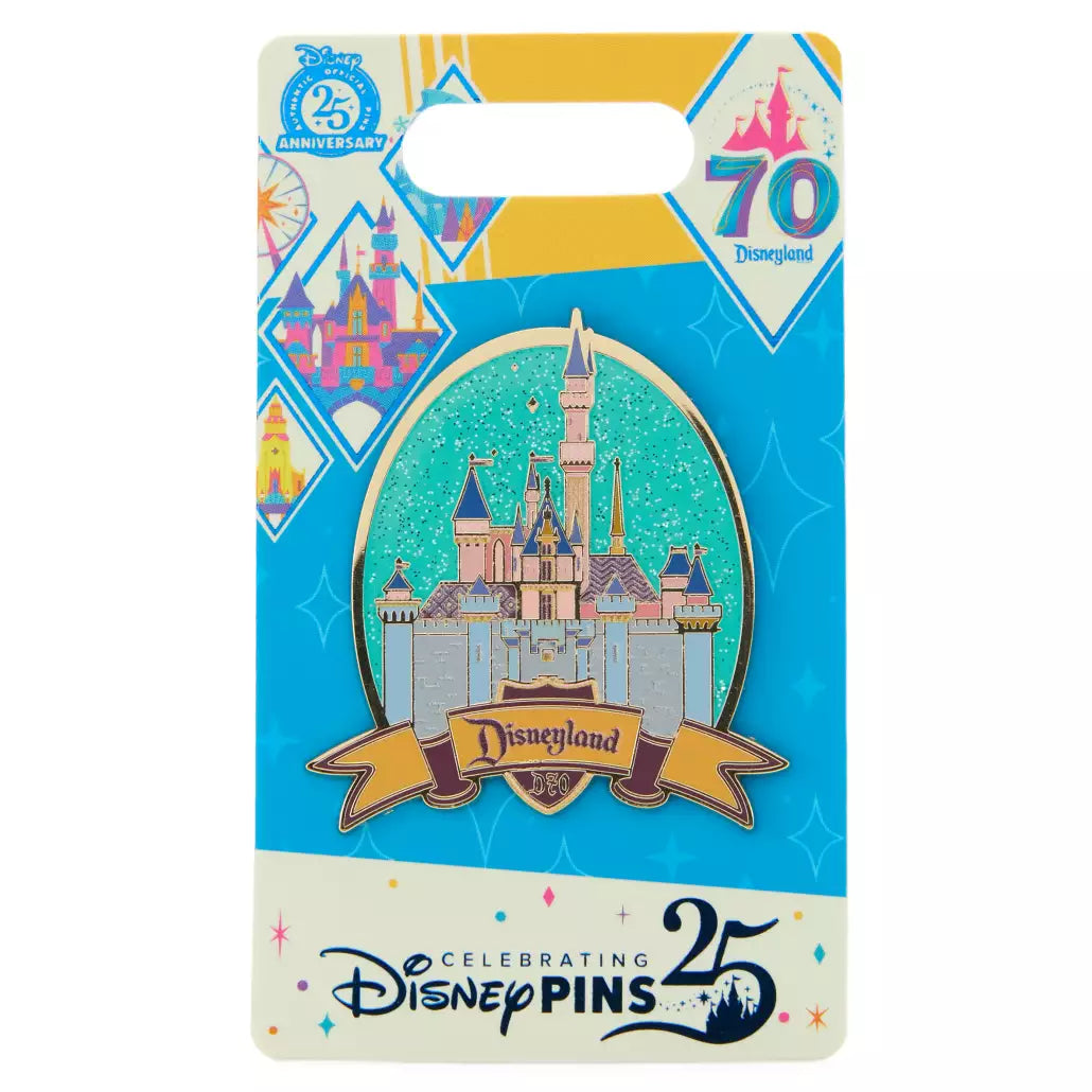 "Pre-Order" HKDL - Disneyland Resort 70th Anniversary Sleeping Beauty Castle Pin