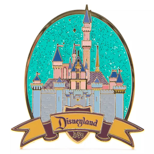 "Pre-Order" HKDL - Disneyland Resort 70th Anniversary Sleeping Beauty Castle Pin
