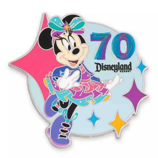 "Pre-Order" HKDL - Minnie Mouse Pin, Disneyland 70th Anniversary
