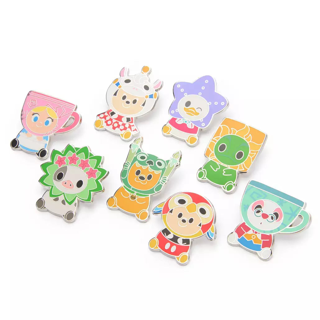 HKDL - Disney Mini Mix-Its 2-Piece Mystery Pin Blind Pack【Ready Stock】