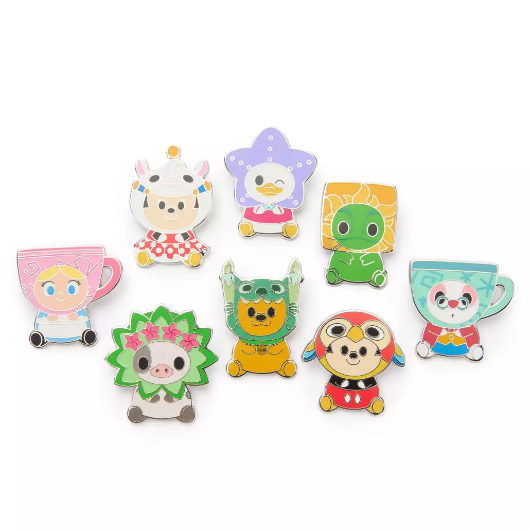 HKDL - Disney Mini Mix-Its 2-Piece Mystery Pin Blind Pack【Ready Stock】