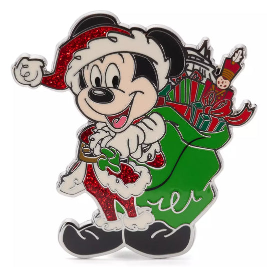 "Pre-Order" HKDL - Santa Mickey Mouse Holiday Pin