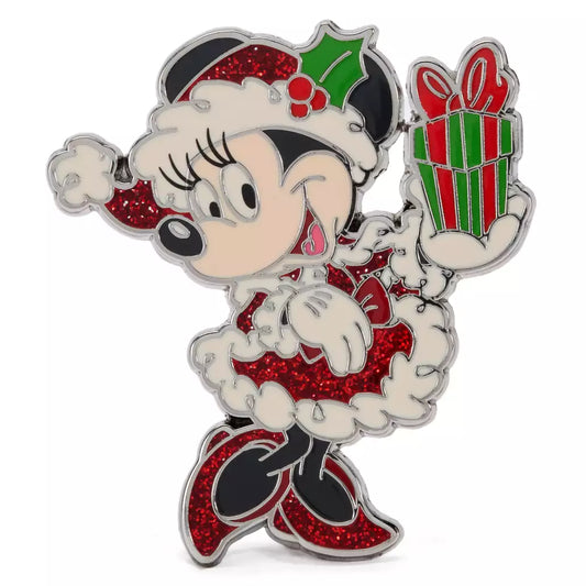 "Pre-Order" HKDL - Mrs. Santa Minnie Mouse Holiday Pin