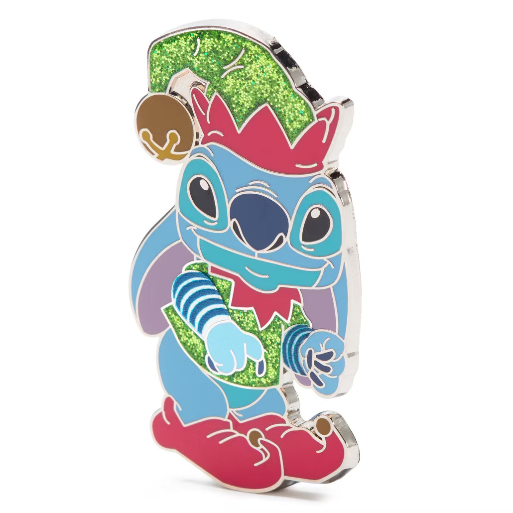 "Pre-Order" HKDL - Santa Stitch Holiday Pin, Lilo & Stitch