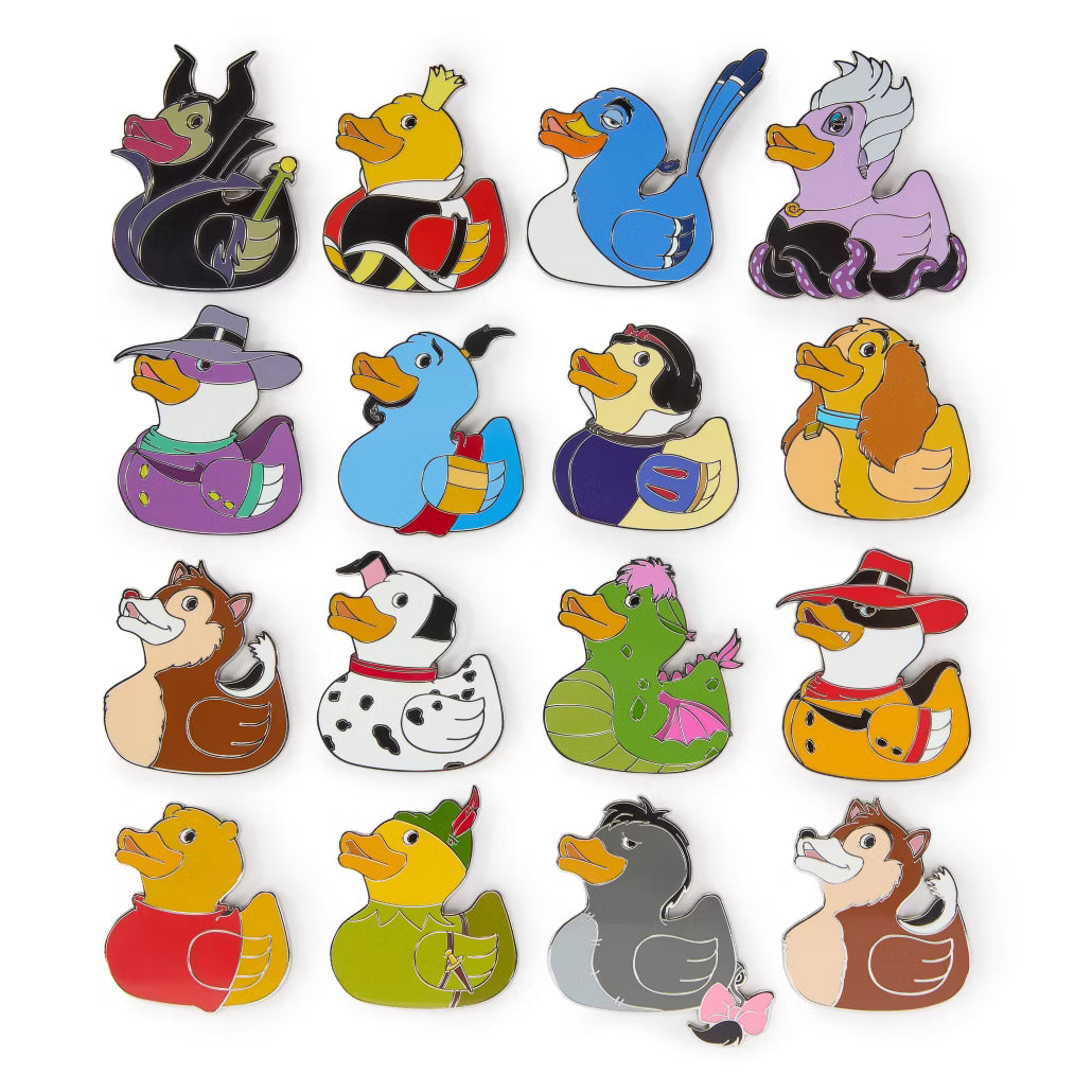 "Pre-Order" HKDL - Ducks of Disney Series 2 5-Piece Mystery Pin Blind Pack