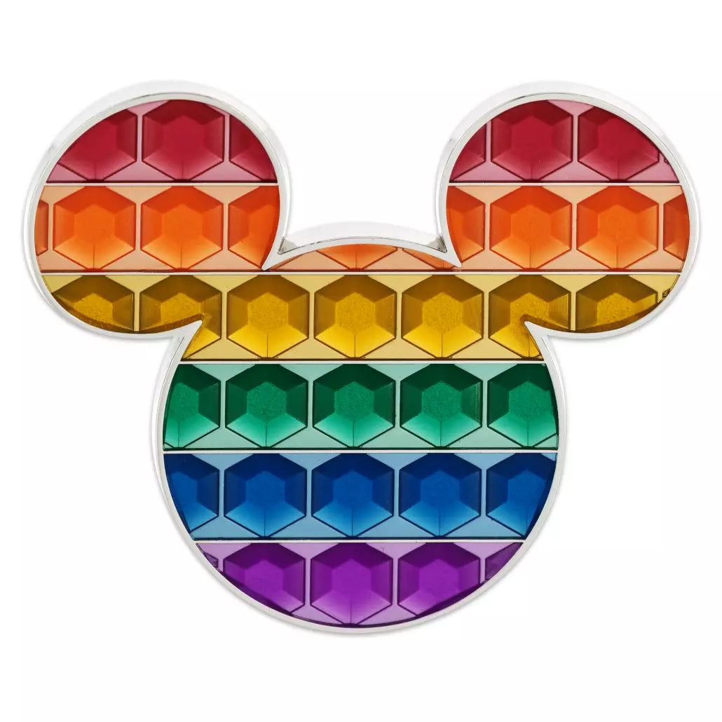 “Pre-order” HKDL - Mickey Mouse Icon Pin, Disney Pride Collection