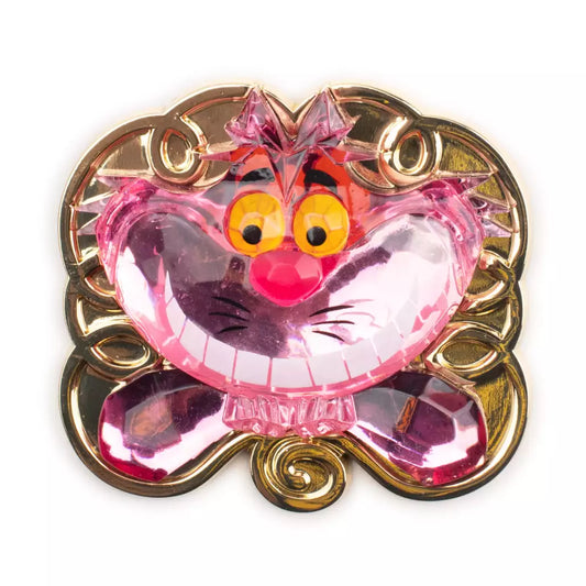 "Pre Order" HKDL - Cheshire Sculpted Acrylic Pin, Alice in Wonderland